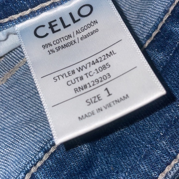 ripped jeans size 1 - Picture 3 of 3